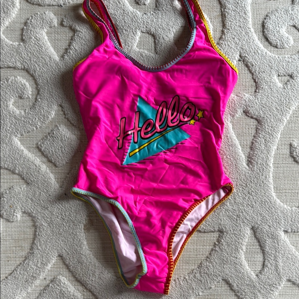 Hello Kids Pink Swimsuit